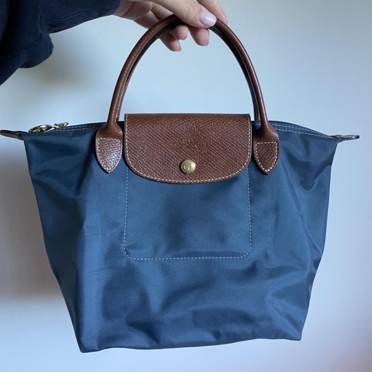 Stunning Longchamp Le Pliage top handle bag in the... - Depop