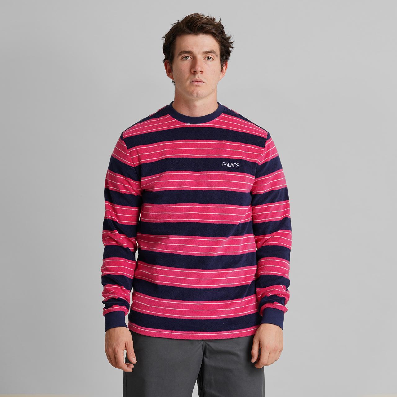 Palace flannel long sleeve jumper. Palace Flutter... Depop