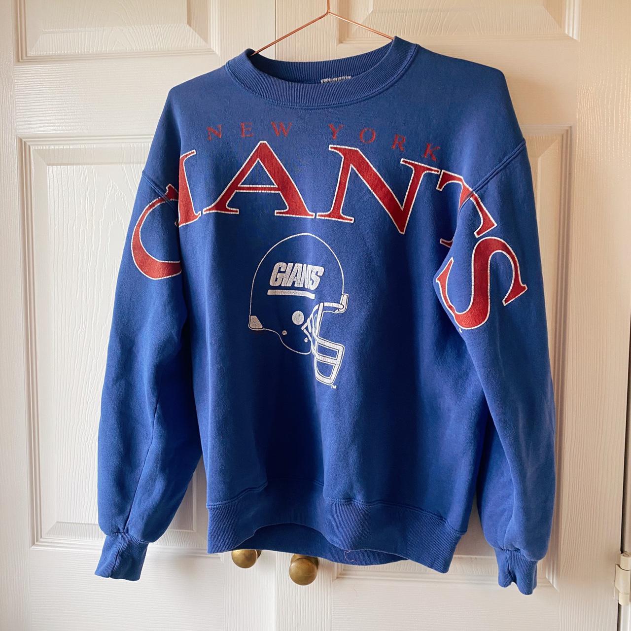 Vintage 80s New York Giants Sweatshirt., Electric