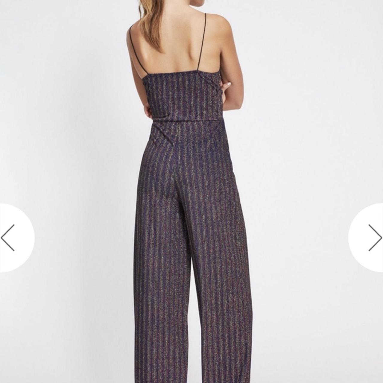 Miss selfridge glitter jumpsuit online