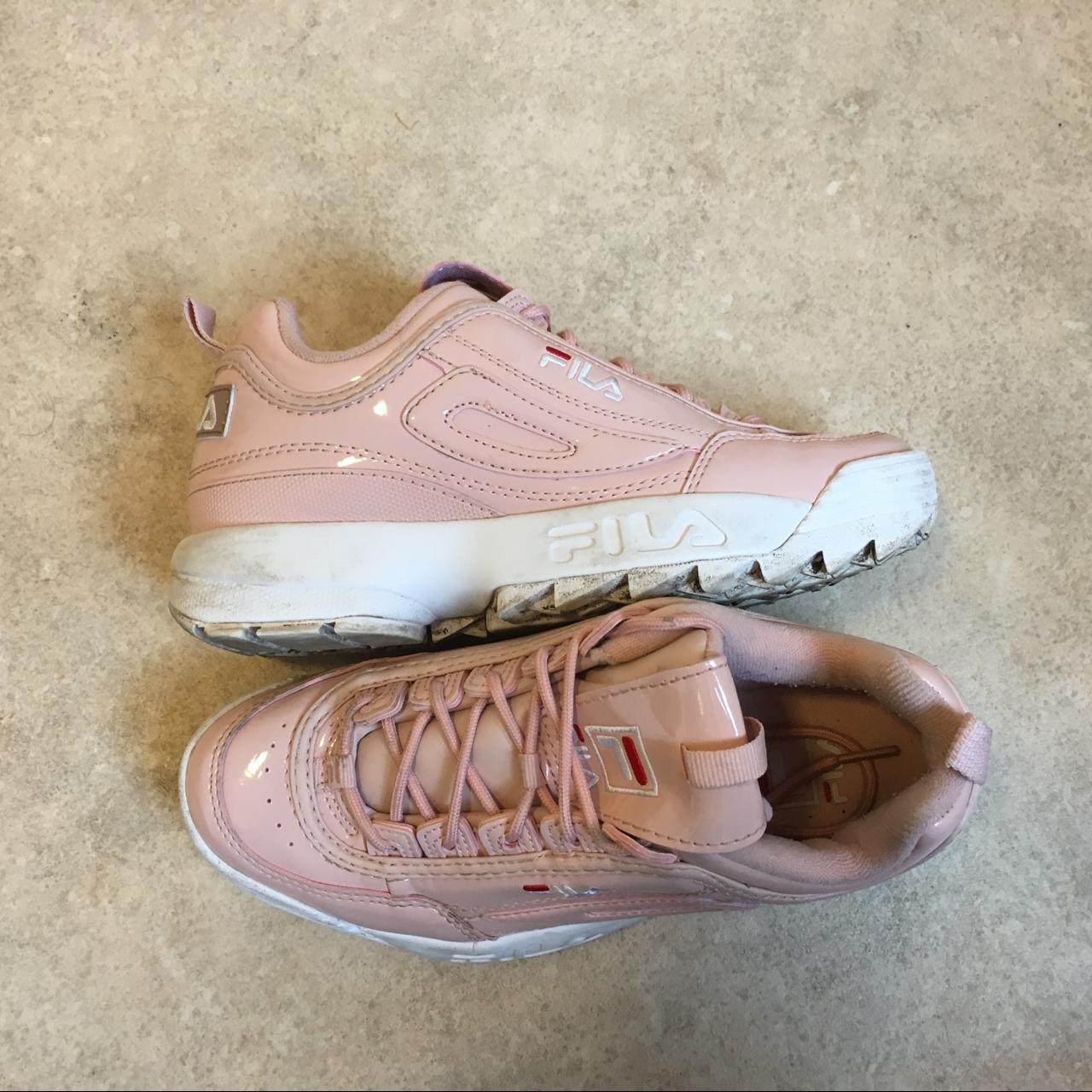 Fila disruptor 2 glossy hot sale pink