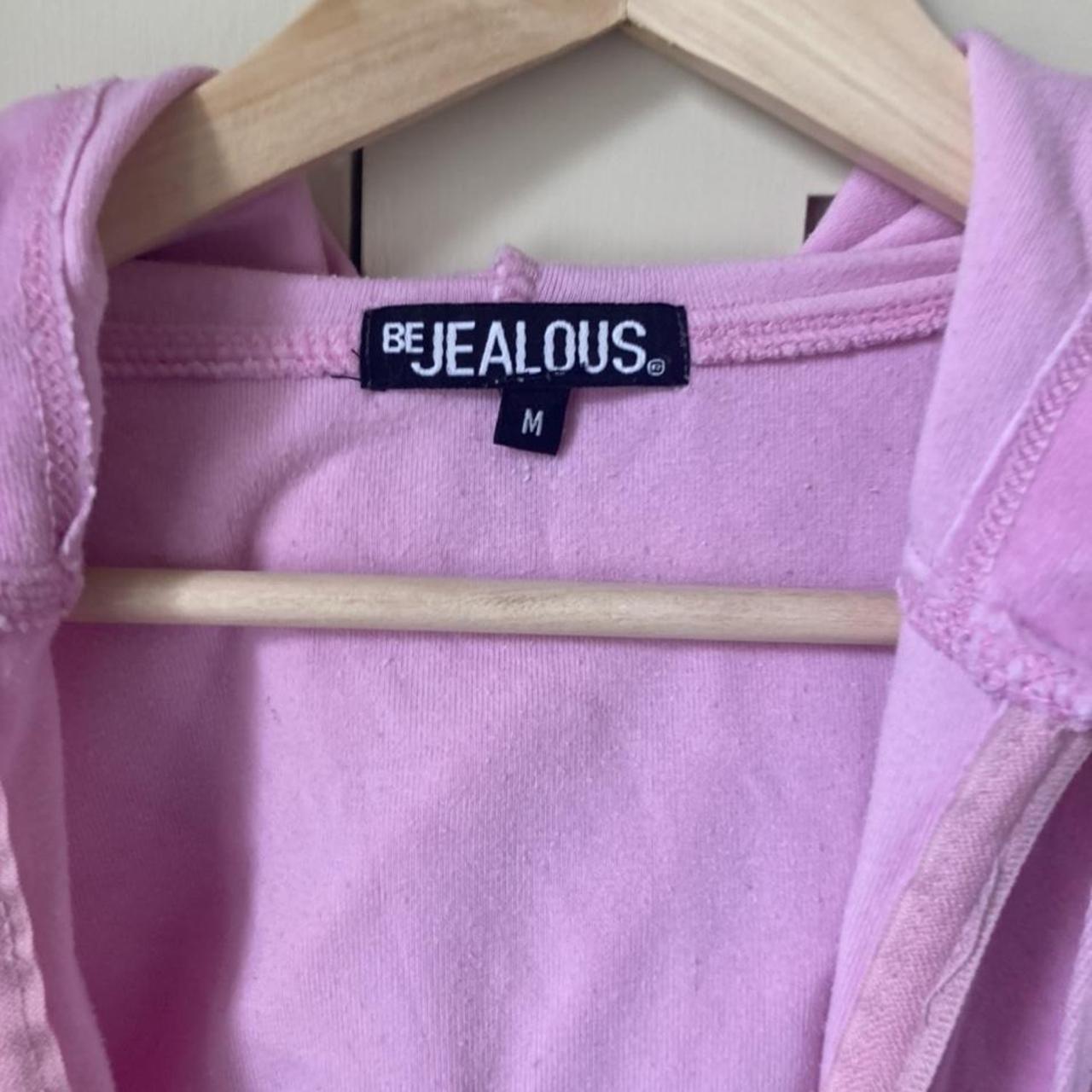 Y2k pink velour tracksuit jacket like juicy couture... Depop