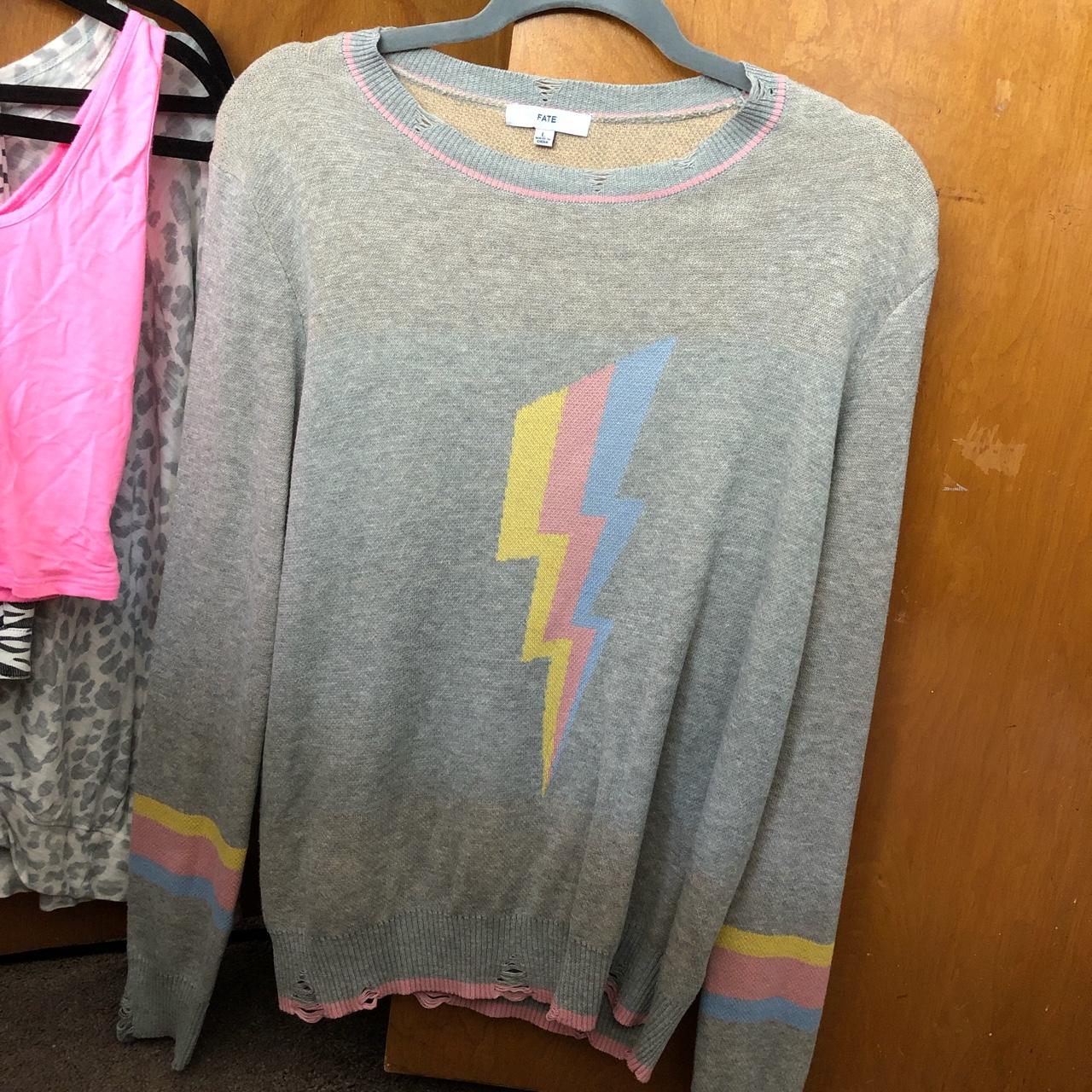 Fate lightning 2025 bolt sweater