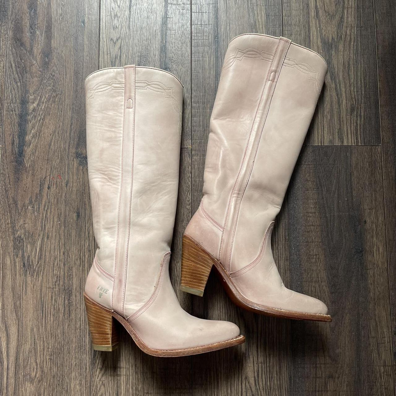 frye pink boots