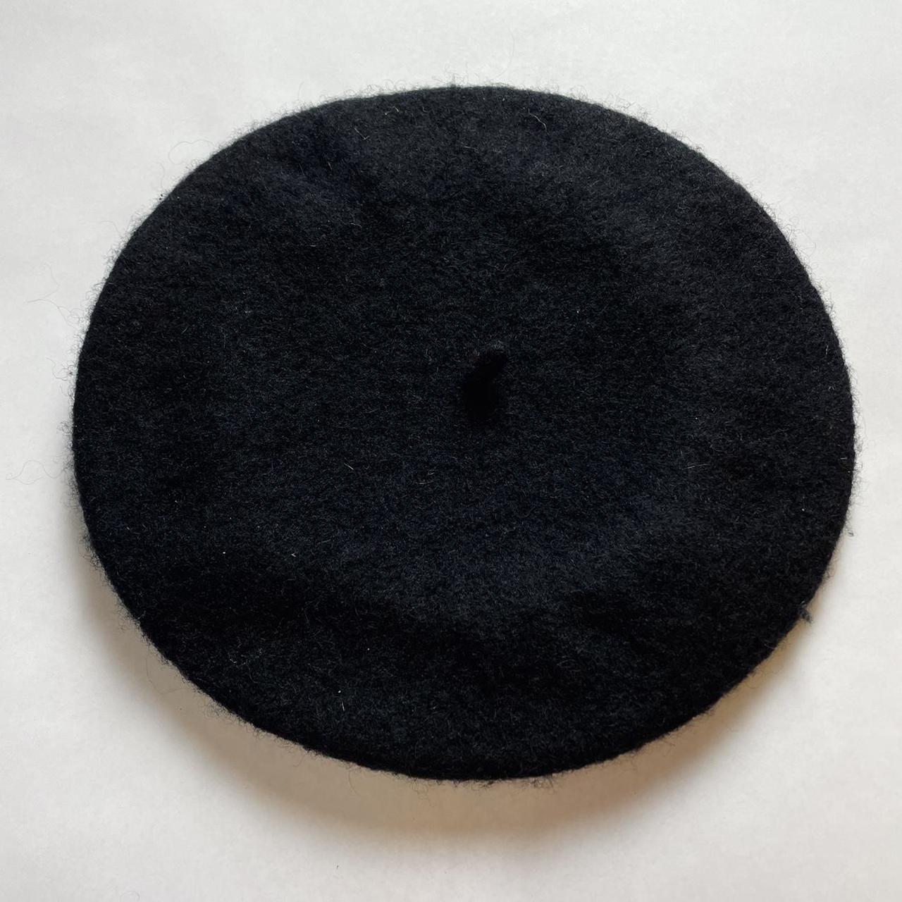 Monki Women's Black Hat | Depop