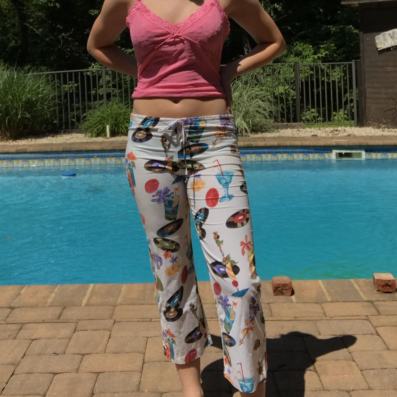 Vintage Hawaiian Capris Pants these pants are the... Depop