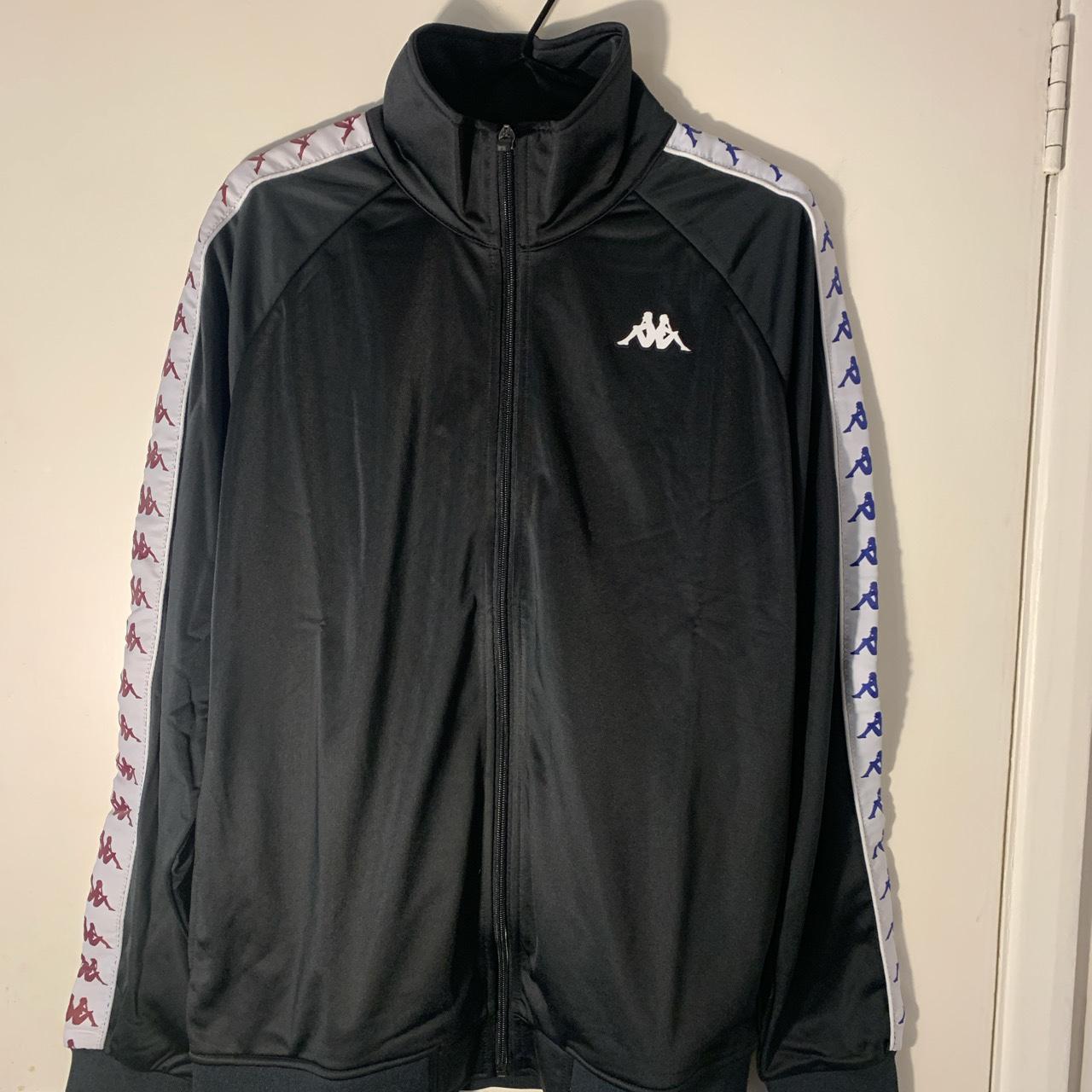 KAPPA Black Side Taped Track Right arm has