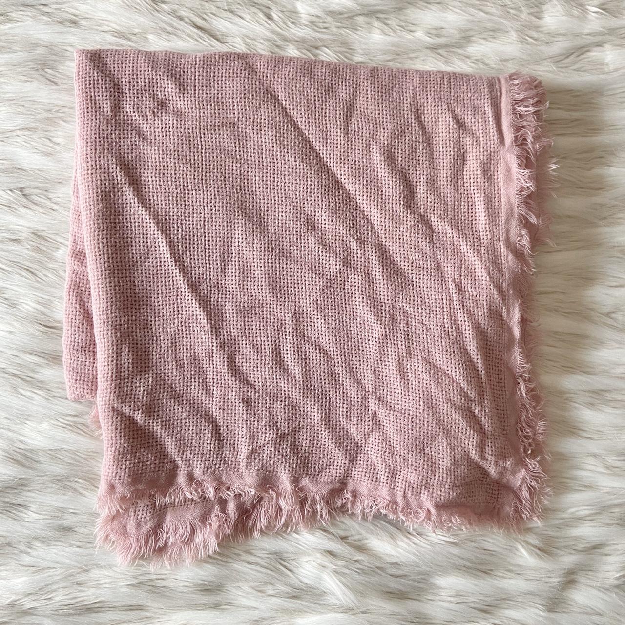 PINK BLANKET SCARF This Treasure & Bond Pink Mauve... Depop
