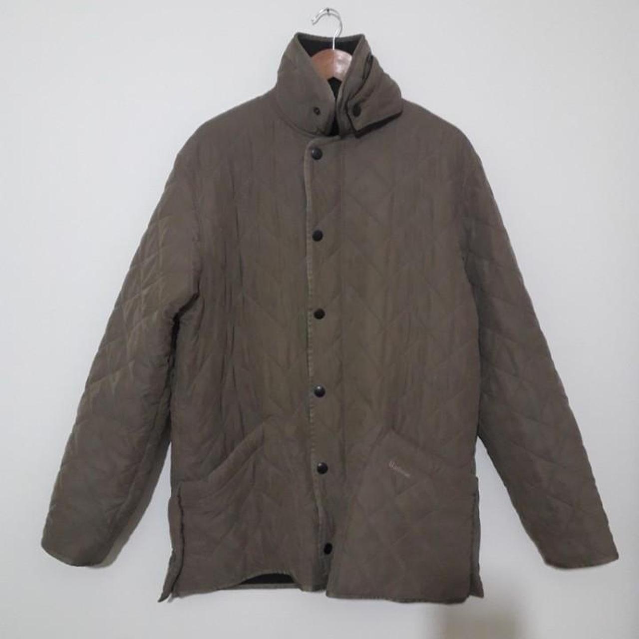 Barbour Mens Microfibre Polarquilt Jacket Size L •... - Depop