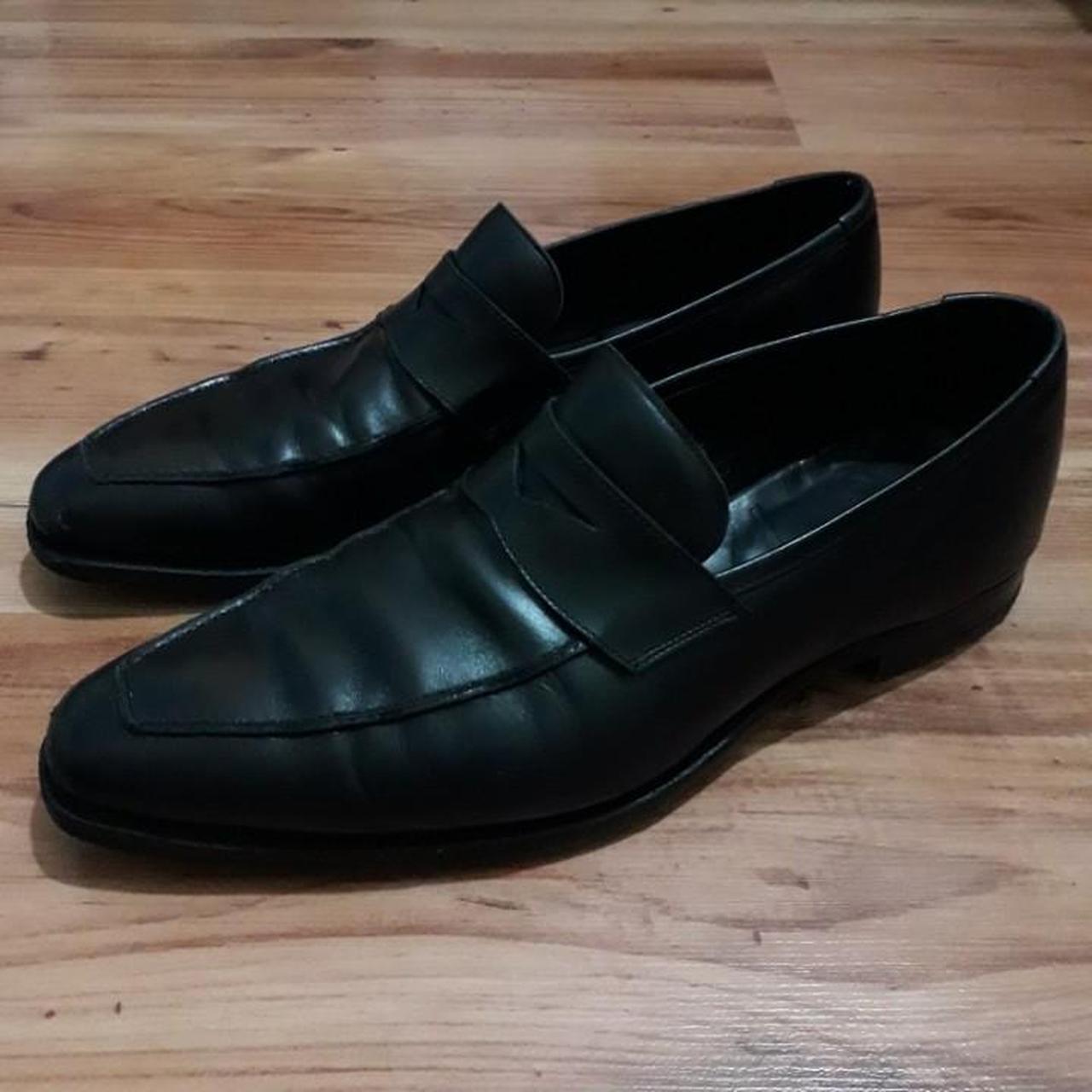 Men's Black Loafers Depop