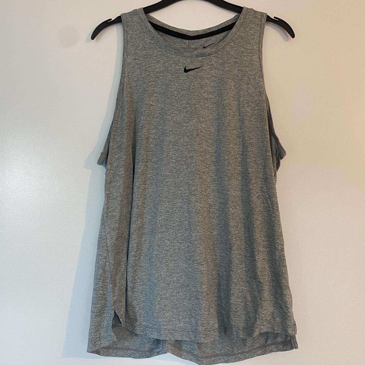 mens grey nike vest
