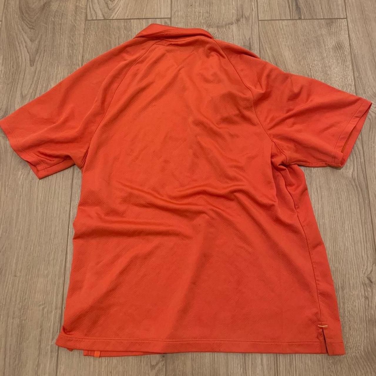 Nike Men's Orange Polo-shirts | Depop