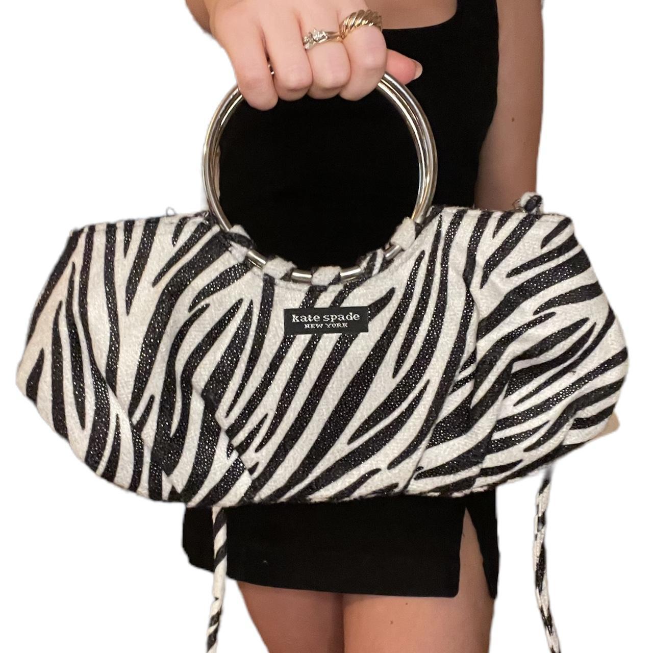 kate spade zebra bag