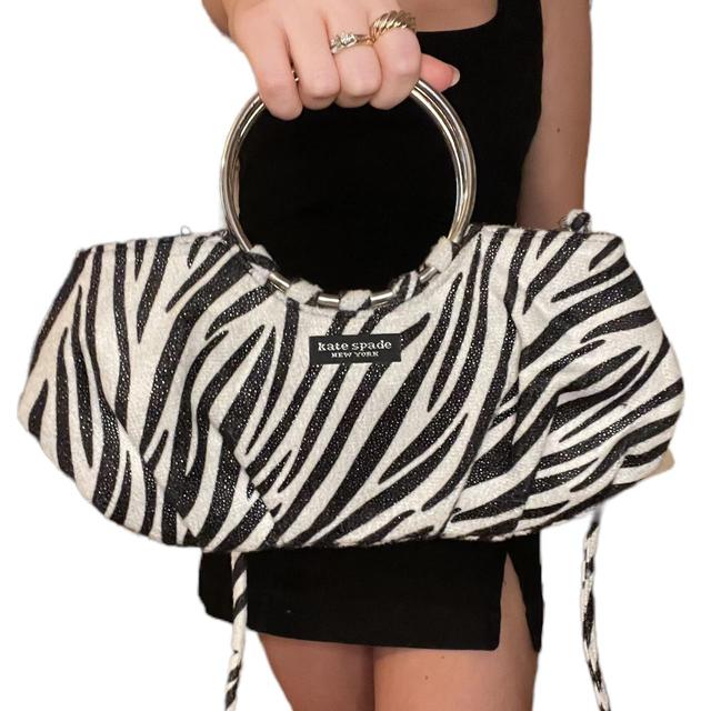 kate spade zebra tote