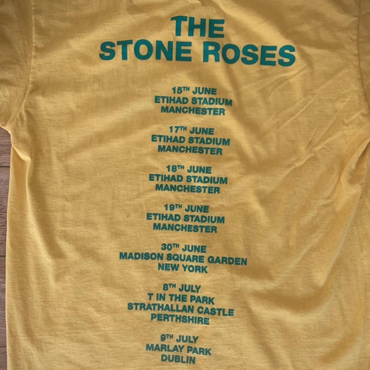 Stone Roses Tour T Shirt dates on back vgc + Says... Depop