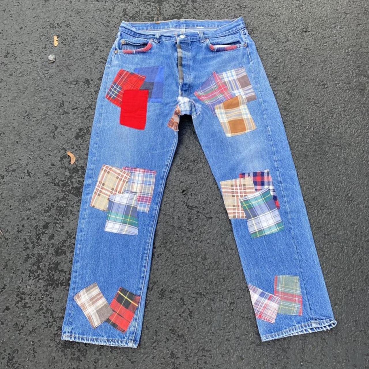 levis patchwork