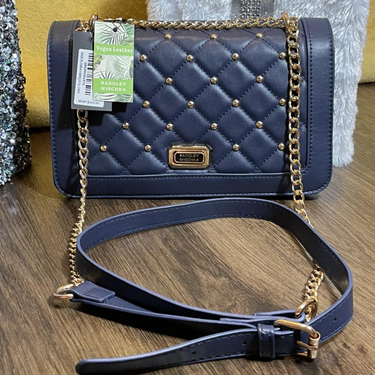 Badgley mischka discount crossbody with studs