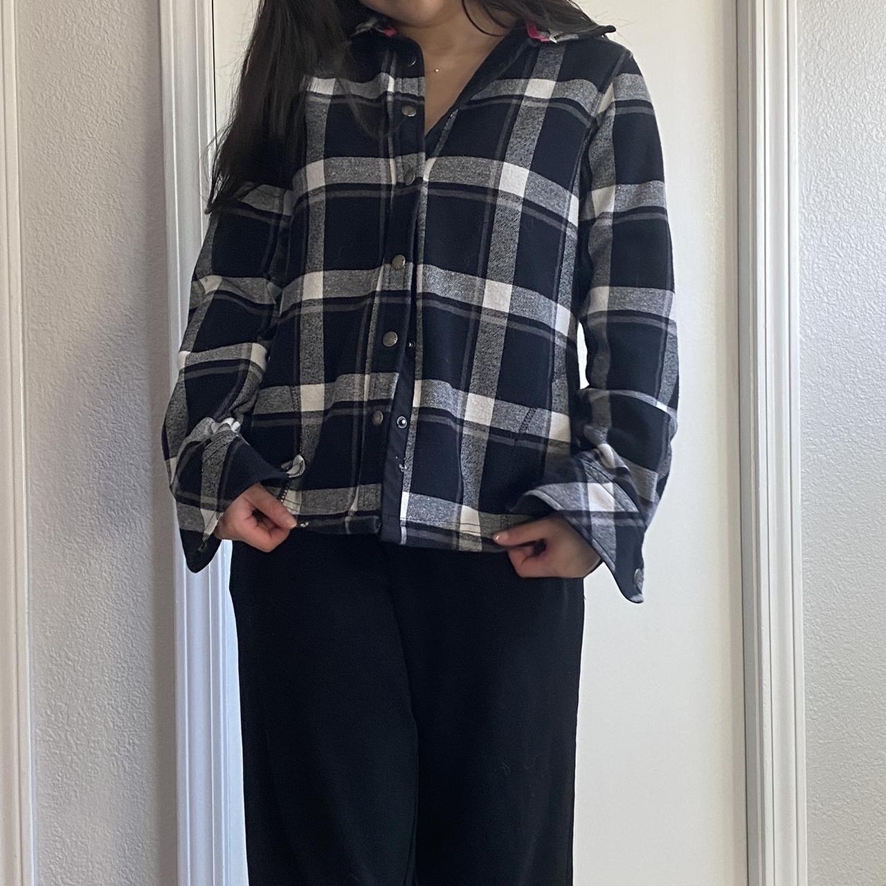 💫 black and white plaid super cute