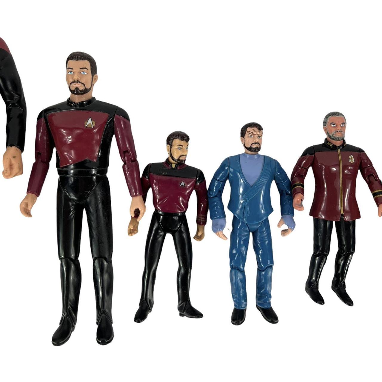 Collection Of William T.Rikers Star Trek Figures... - Depop