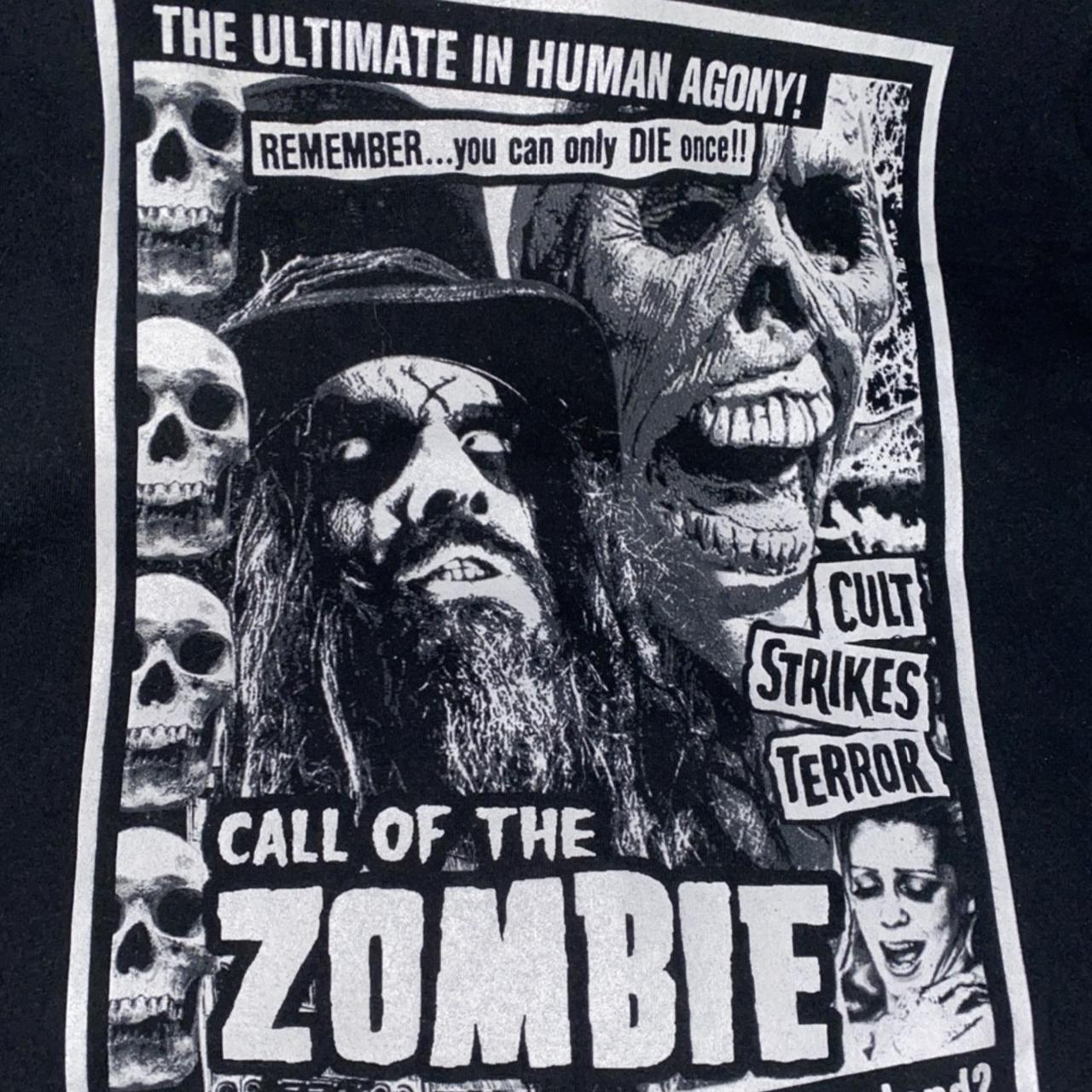 Vintage 1999 Rob Zombie Call Of The Zombie Double... - Depop