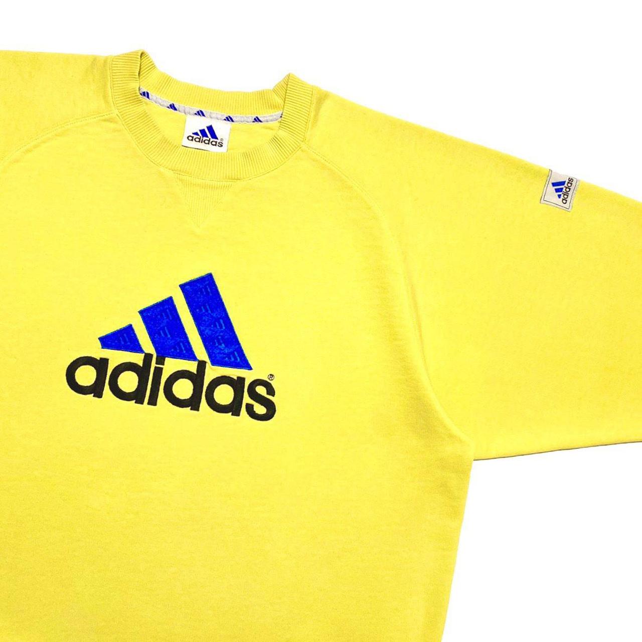 Adidas equipment hotsell yellow jumper