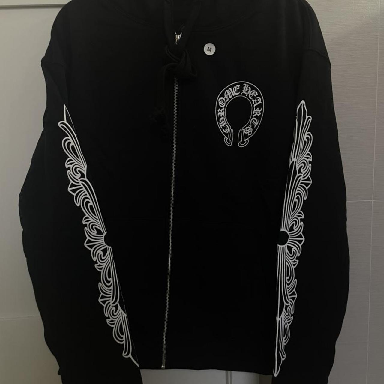 Quintessential Chrome Hearts hoodie, featuring... - Depop