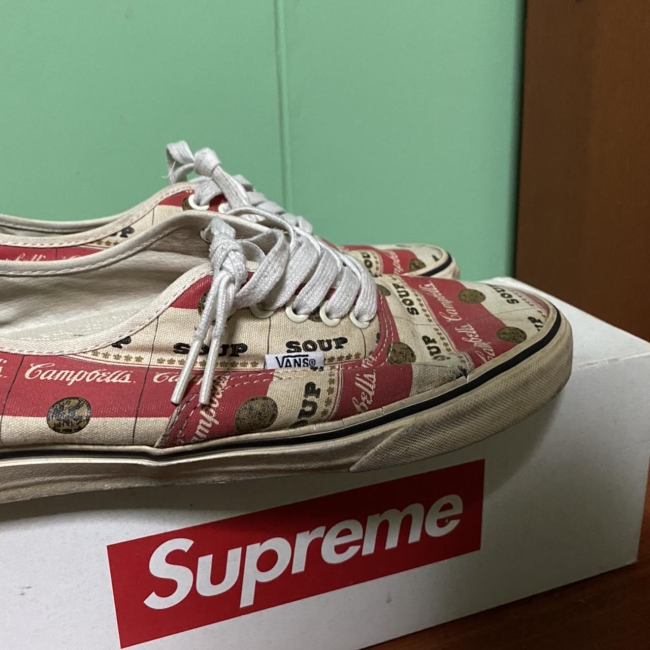 Vans Authentic Supreme Campbells Soup Low-top Sneakers