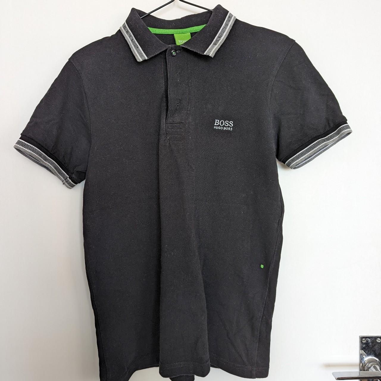 Hugo Boss Black Polo Shirt Excellent condition polo... - Depop