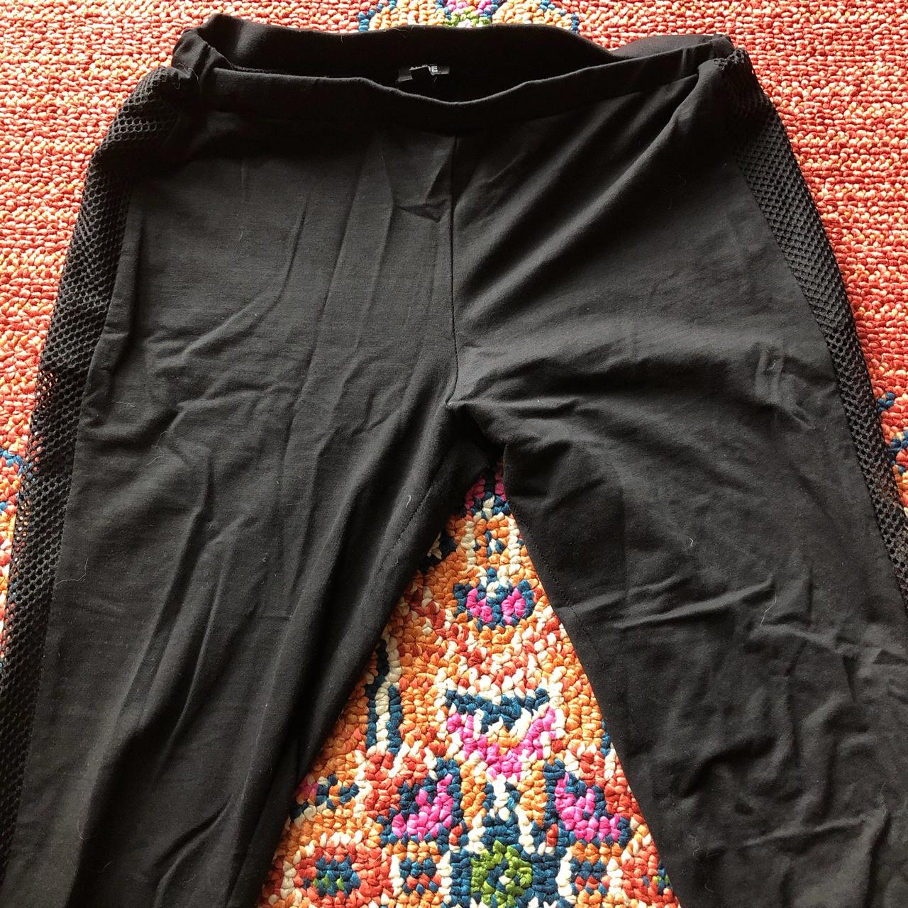 Dolls Kill Women's Black Leggings | Depop