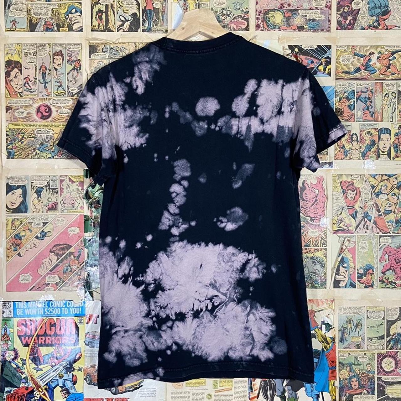 Essential Black Bleach Tie Dye AC/DC For Those About... - Depop