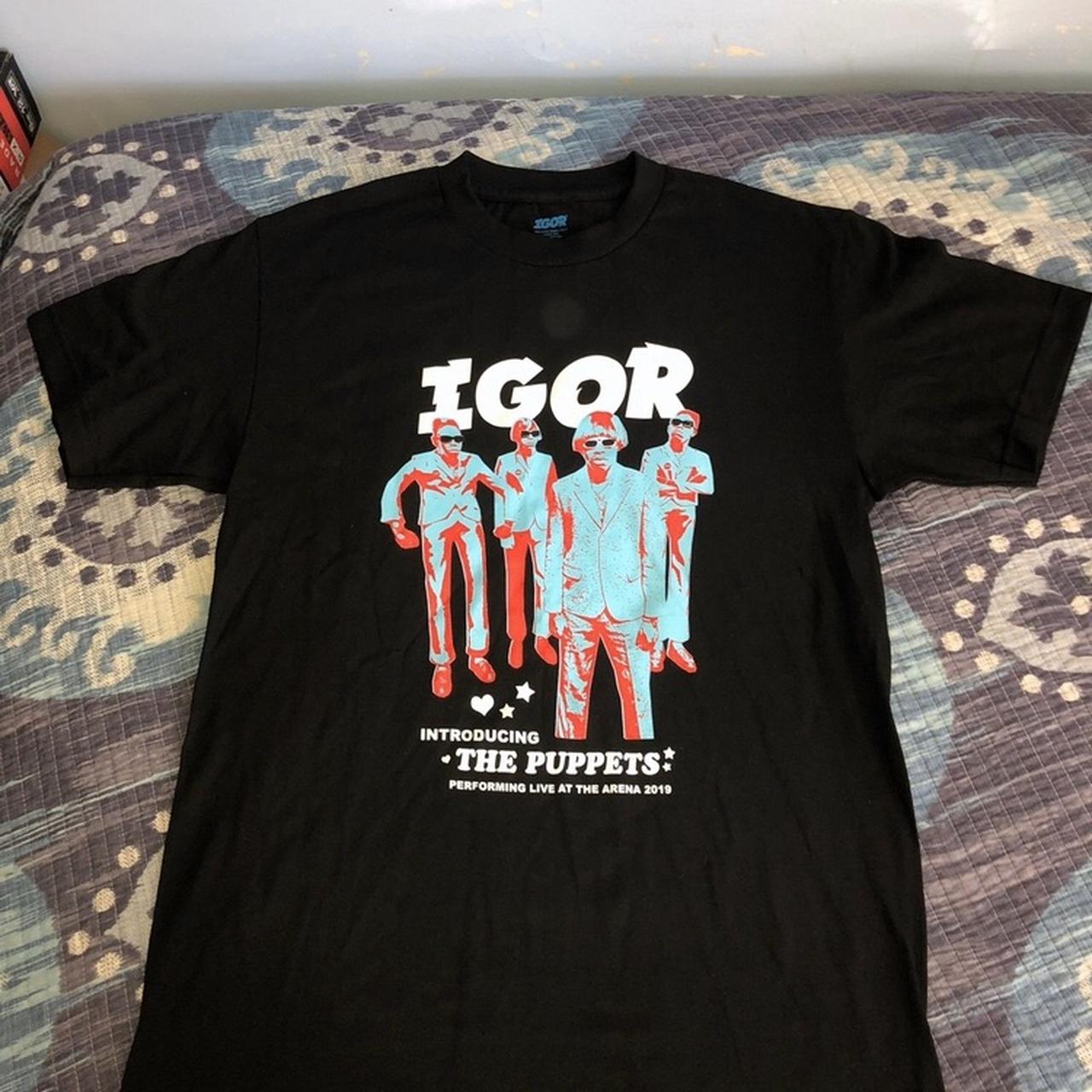 NEW GOLF WANG IGOR tour puppets T Shirt Sz Small 2019 Camp Flog