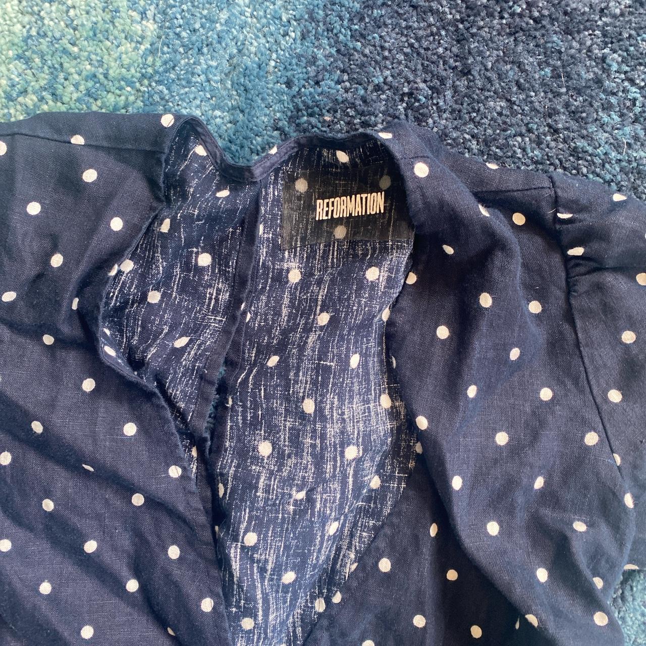 reformation sally dress! mini length wrap dress w Depop