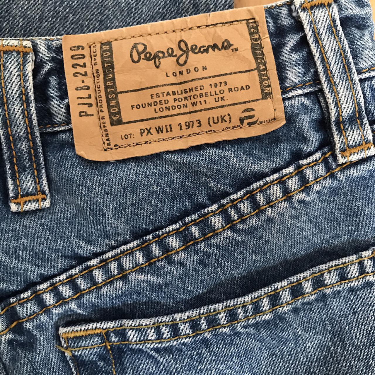 Pepe Jeans Women's Blue Jeans | Depop