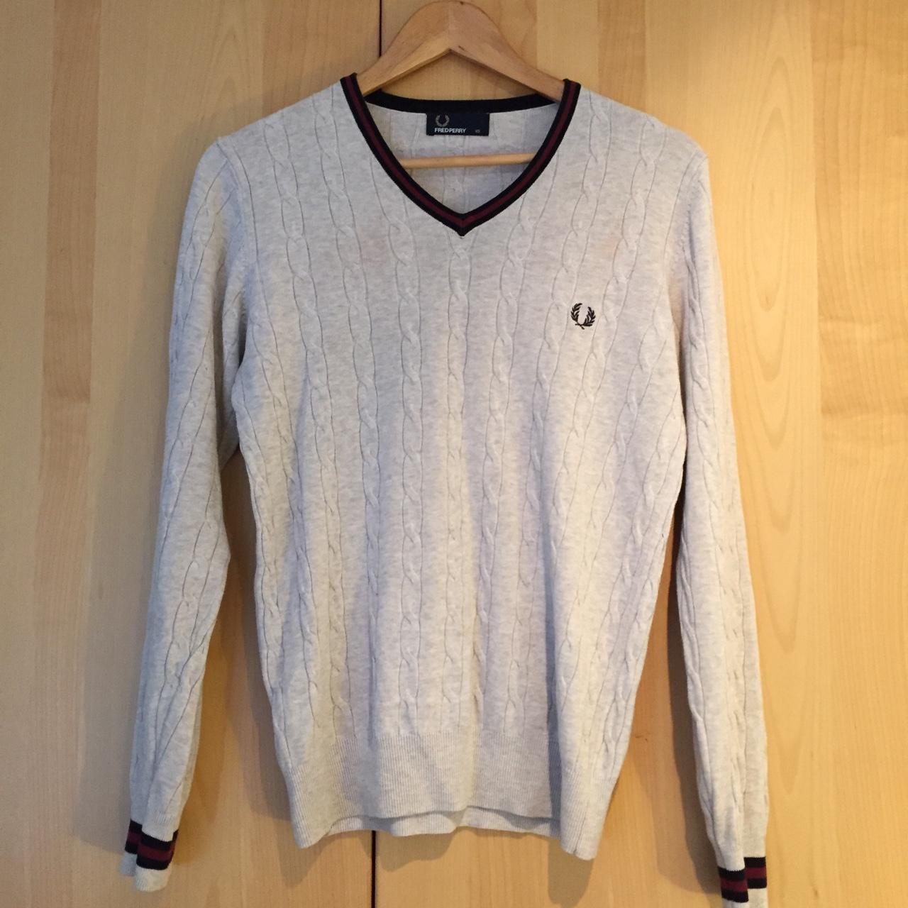 Fred perry 2025 cricket jumper