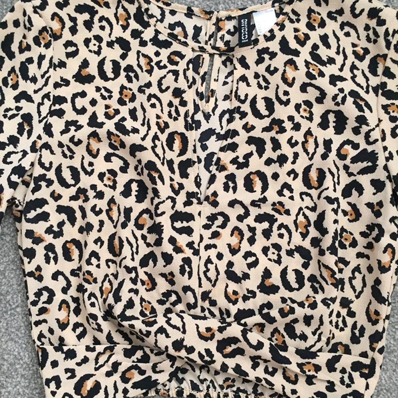 Leopard 2024 shirt h&m