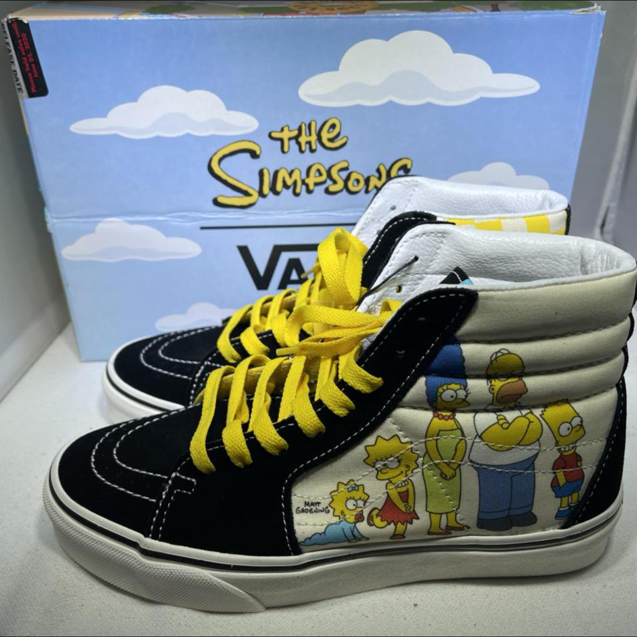 men's simpsons vans