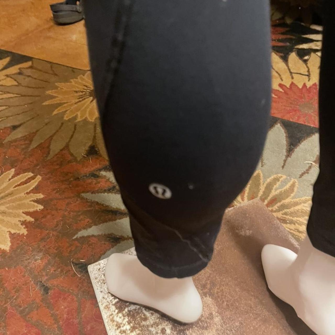 PreOwned Lululemon Activewear Leggings Black Women's 10