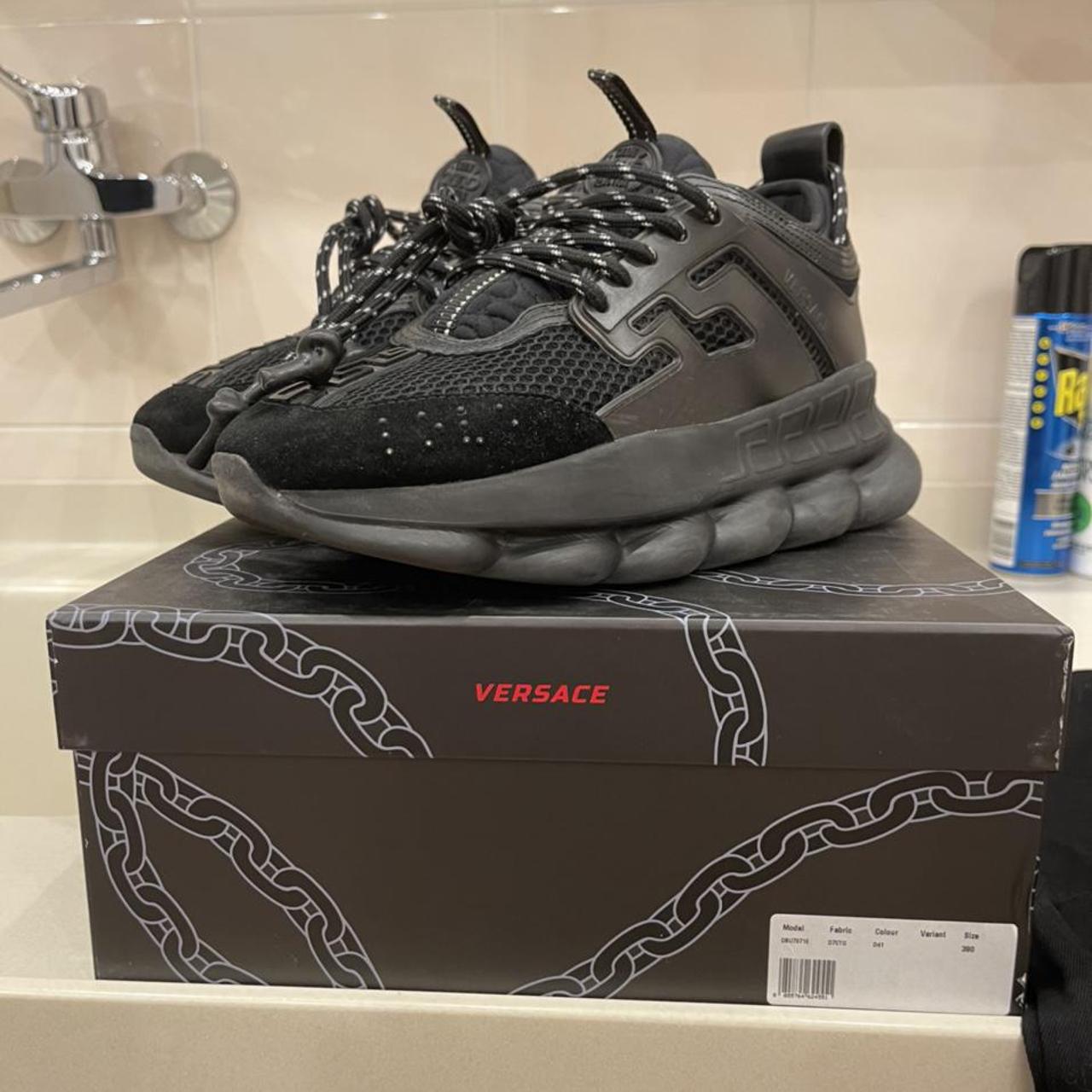 Versace chain reaction sneakers usate in