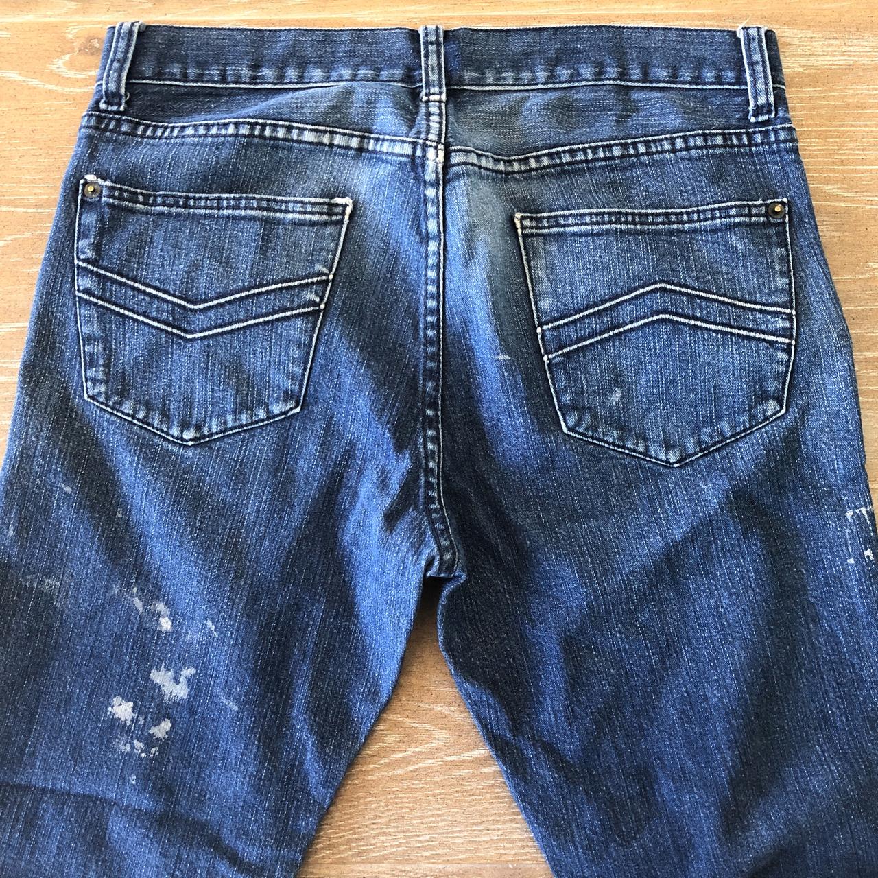 RVCA blue jeans Slight paint damage gives ‘em a lil... - Depop