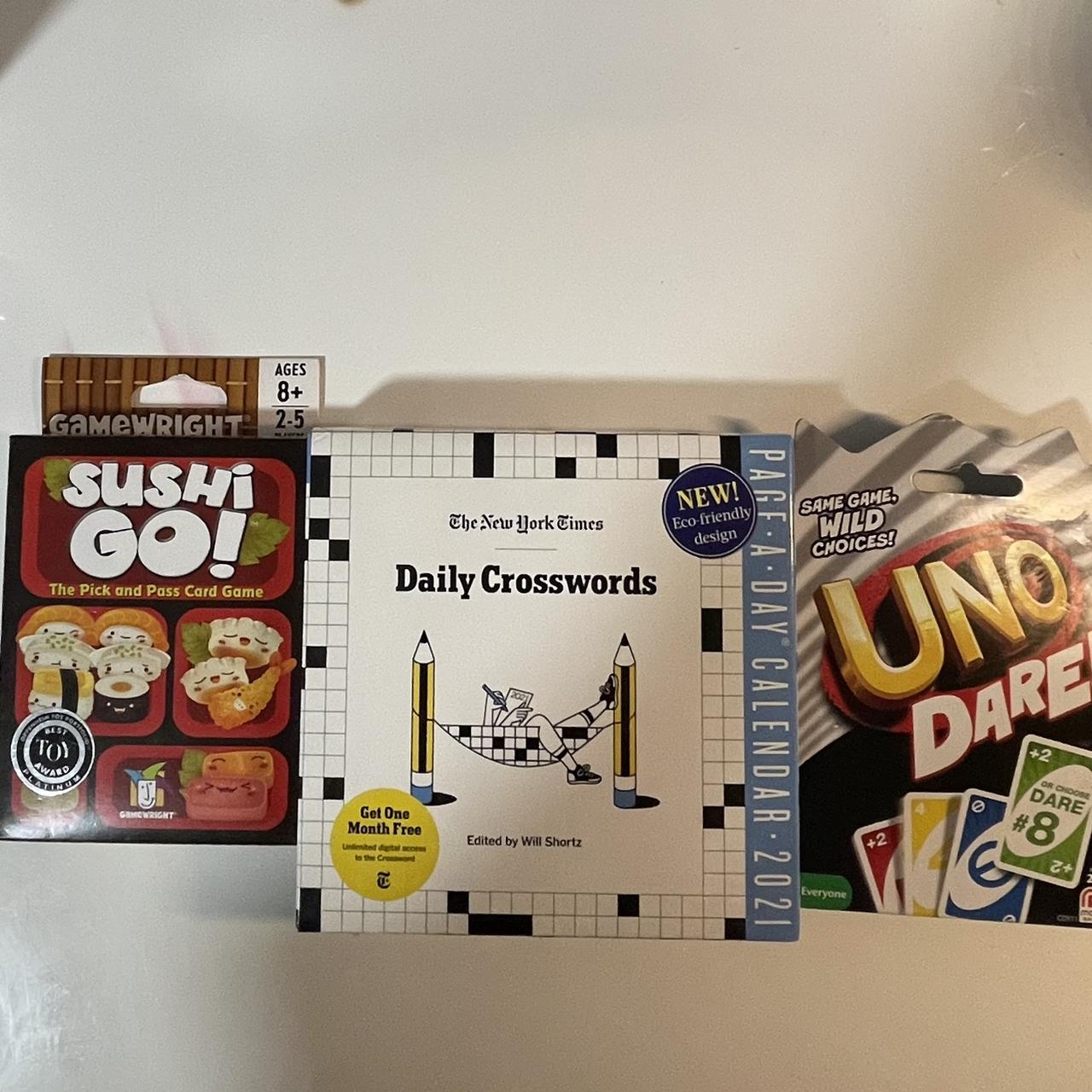 Fun Card games / crosswords All brand new... - Depop