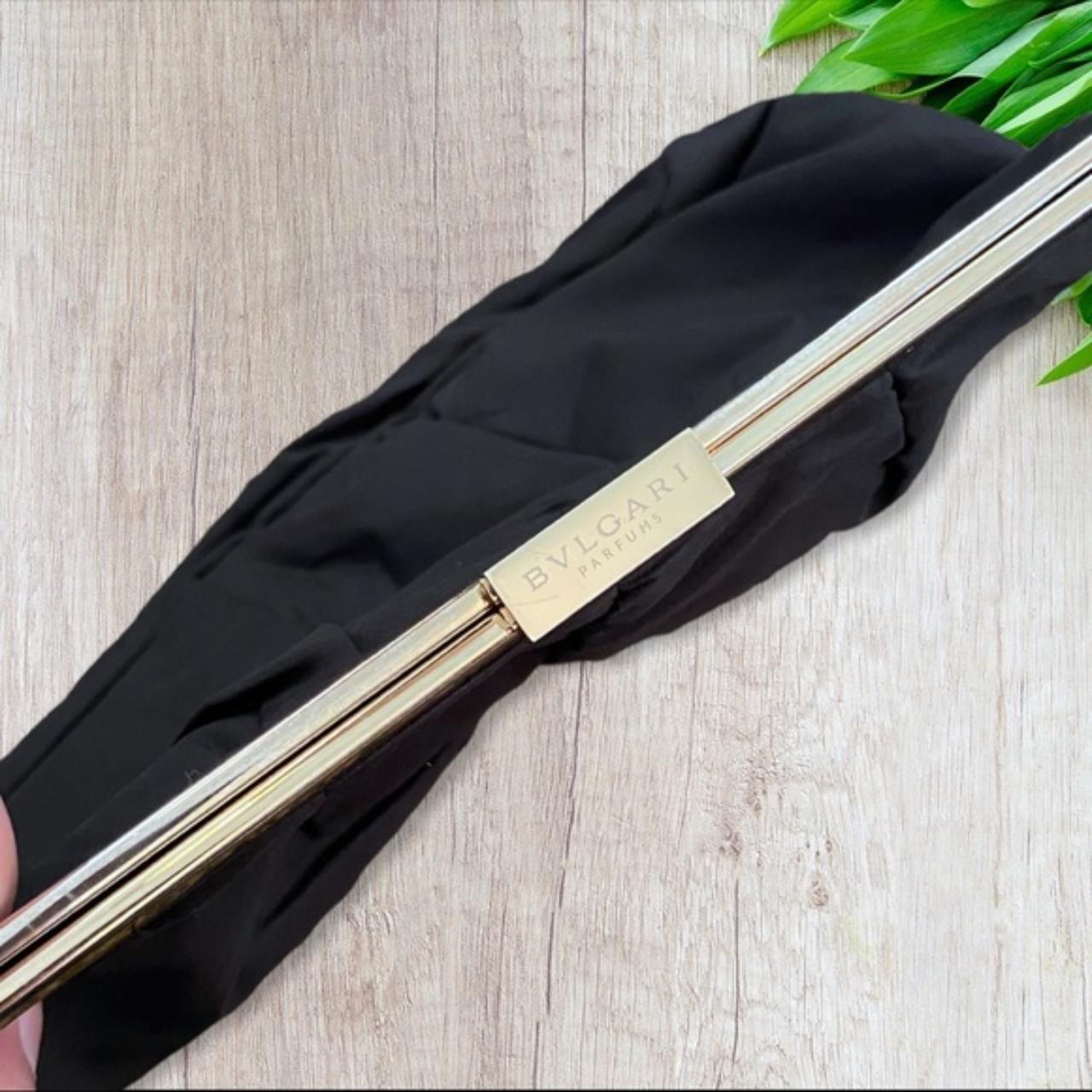 Bvlgari Parfums Black Gold Hardware Clutch Brand... Depop