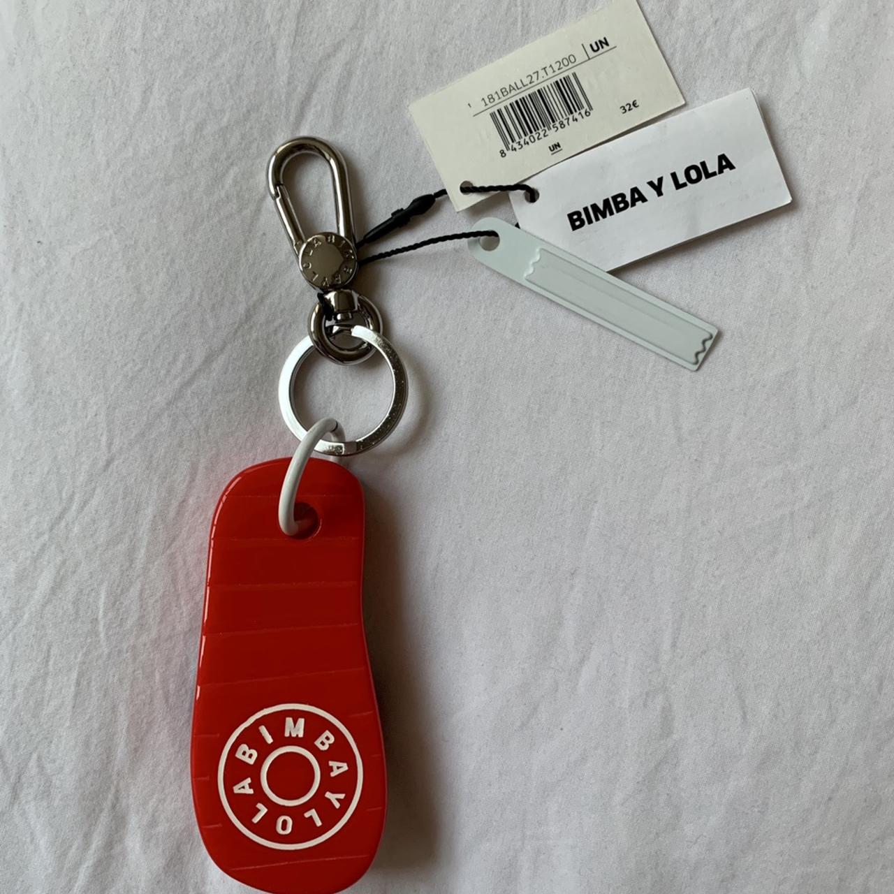 Bimba y Lola Logo-Embroidered Donut Keychain - ShopStyle