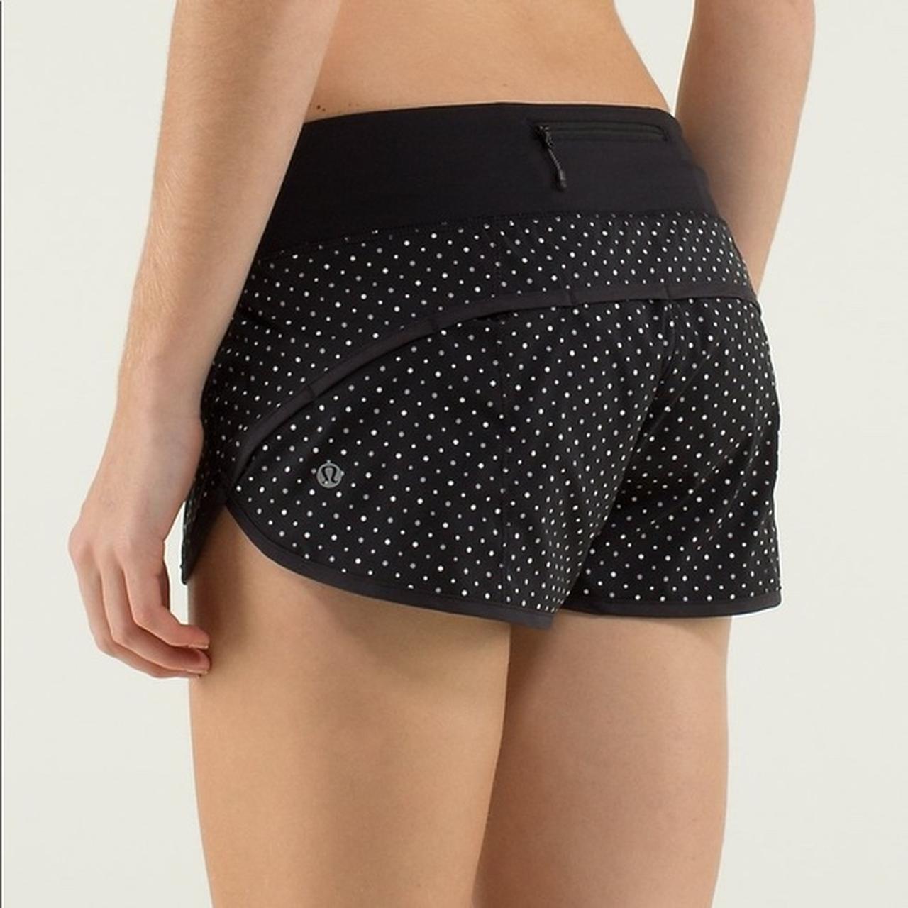 lululemon polka dot shorts