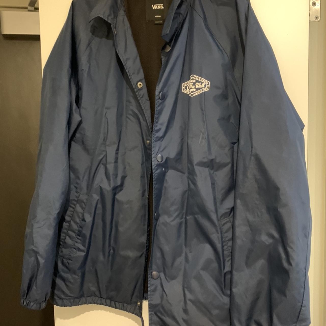 Vans hot sale coach jacket