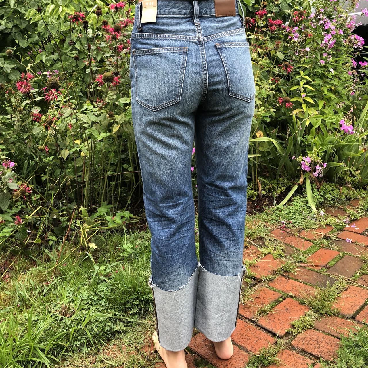 Women's Rigid Straight Crop Jeans: Tall Cuff Edition