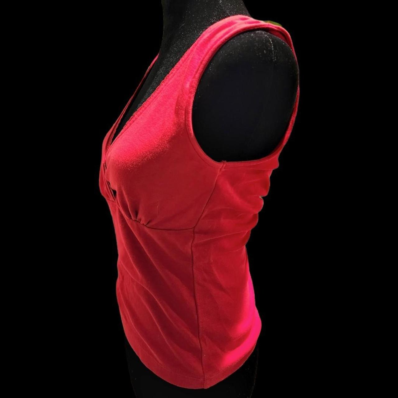 Express Women's Red Vest Depop