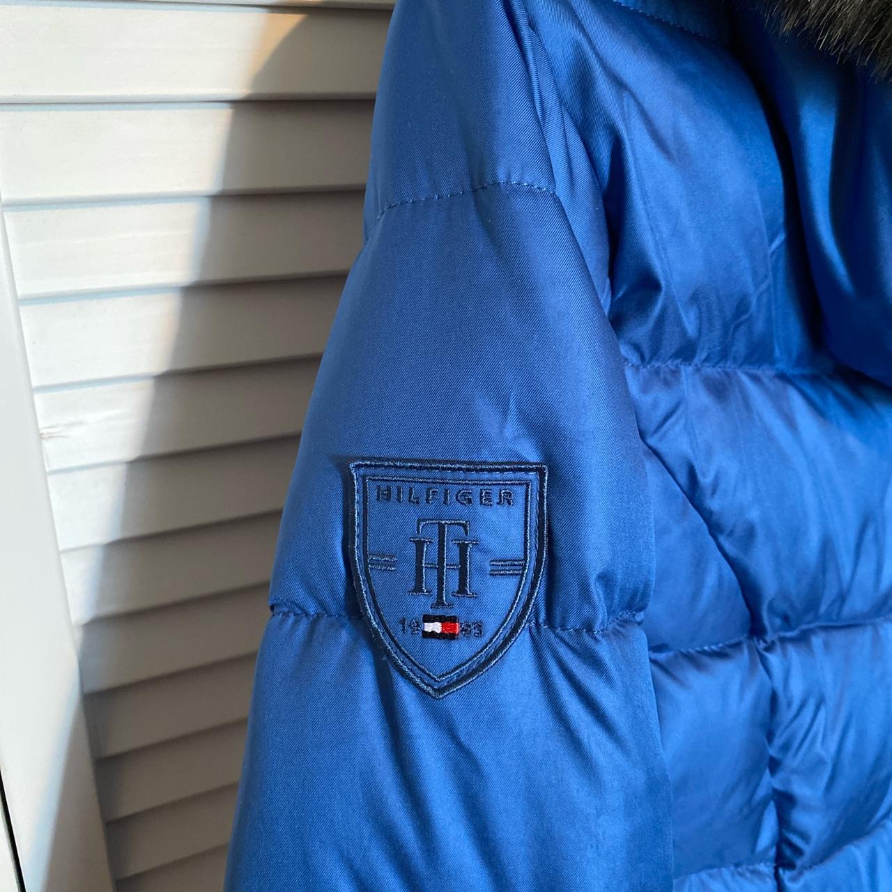 Tommy Hilfiger Women's Blue Jacket | Depop