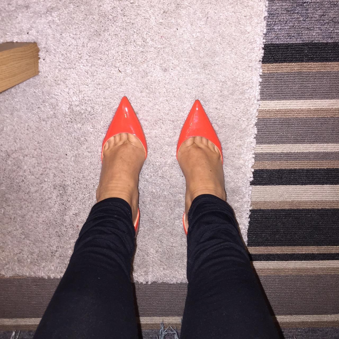 Christian Louboutin Iriza heels , used worn 6 times... - Depop