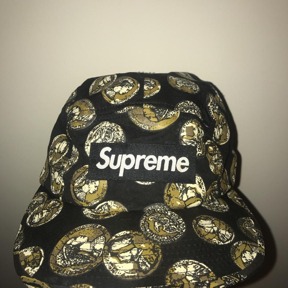 SUPREME COINS CAMP CAP :: S/S14. *VERY RARE. - Depop