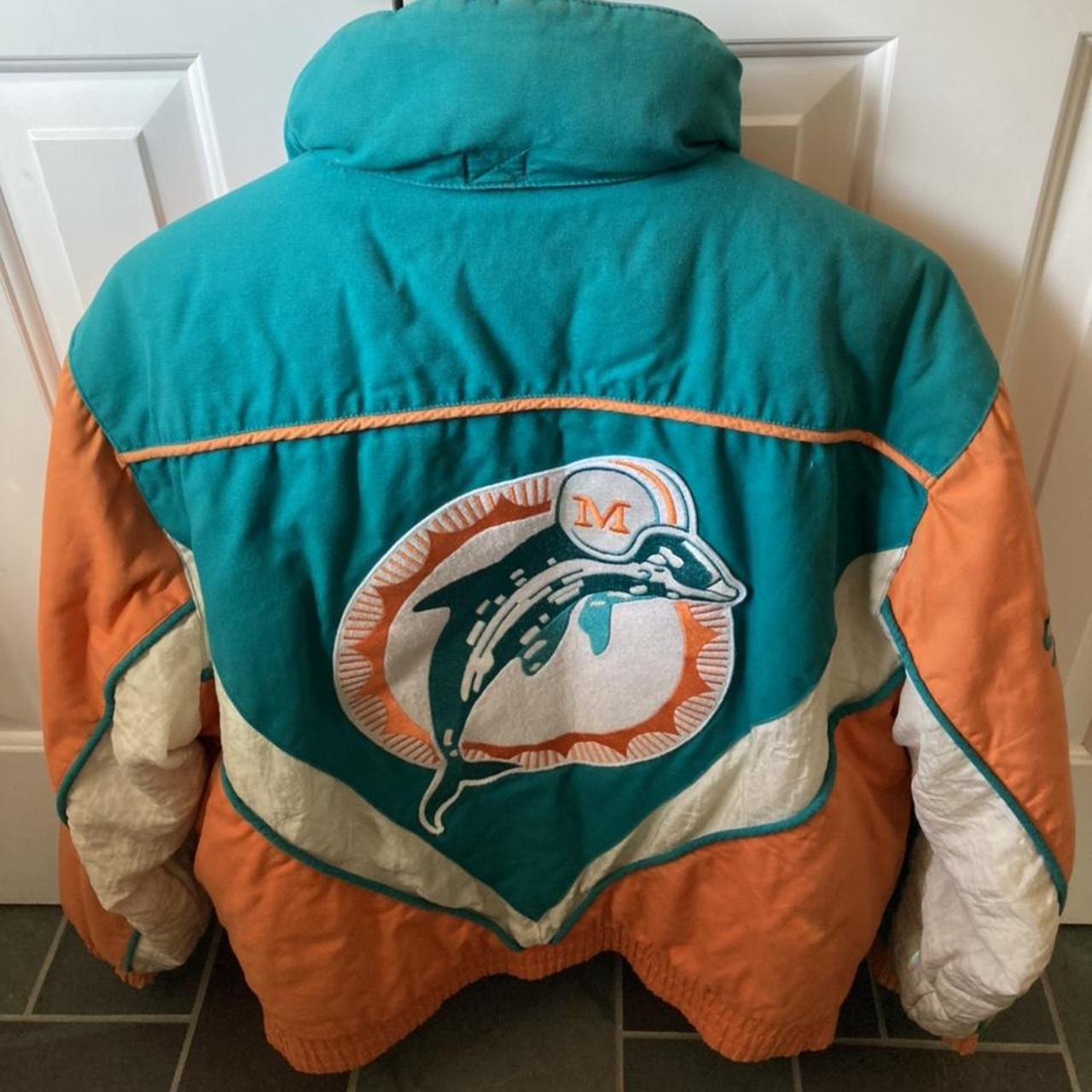 Vintage NFL Green Bay Packers Triple F.A.T Goose Rain Hood Coat